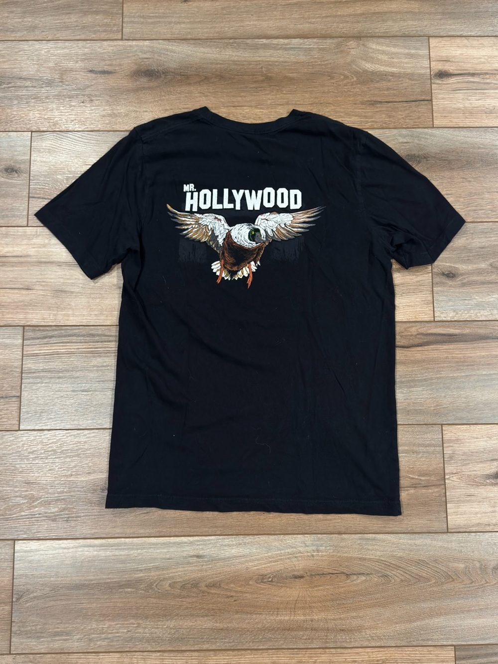 DUX WATERFOWL Casual Black Graphic Hunting Short Sleeve Tee | Size Medium